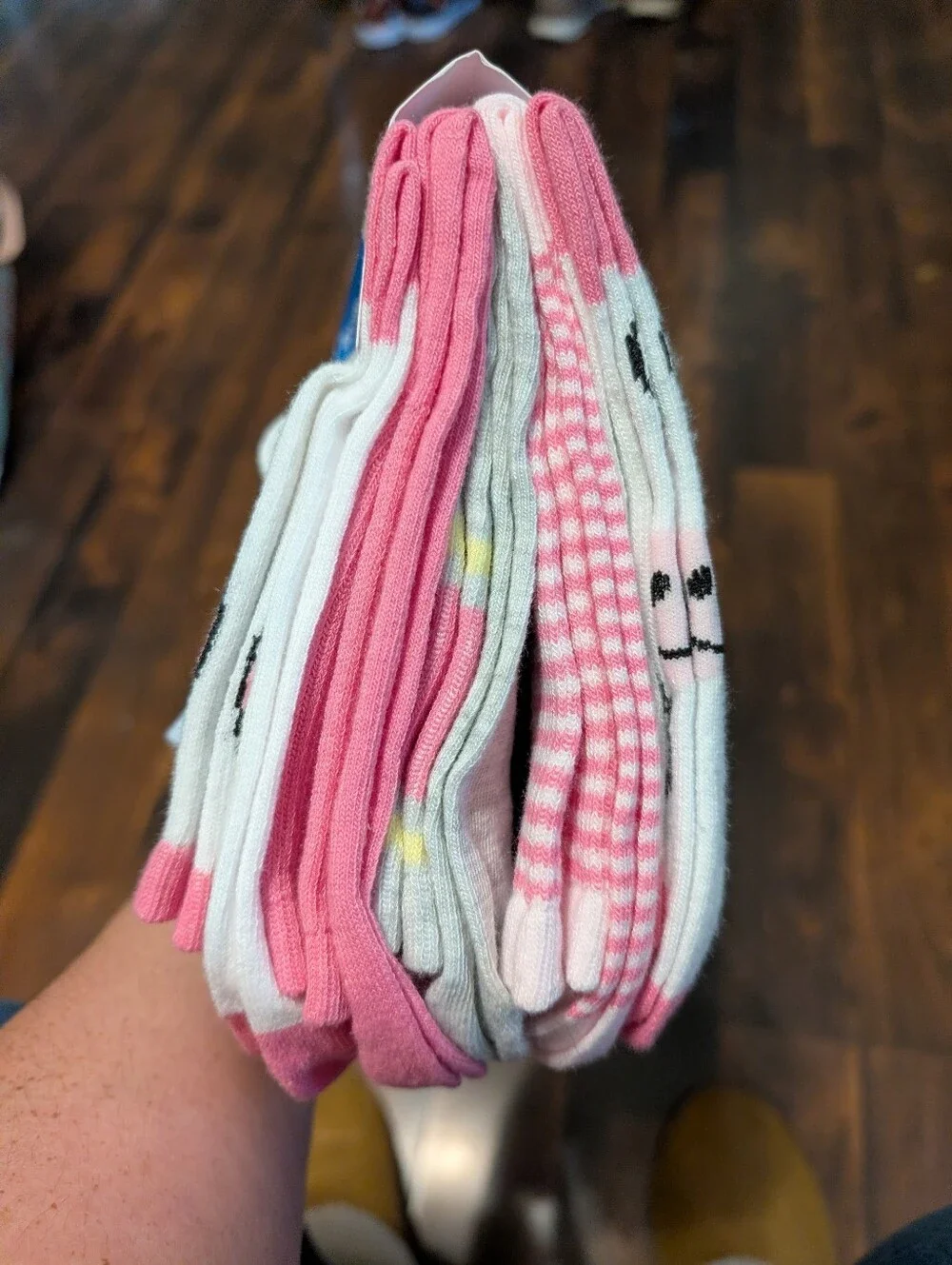 10 Pk Mid Crew Socks